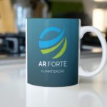 MOCK-UP DE APRESENTAÇÃO DE LOGO PARA EMPRESA